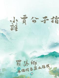 小贾公子指的是谁