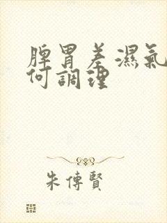 脾胃差湿气重如何调理