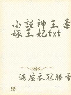 小说神王毒宠二嫁王妃txt
