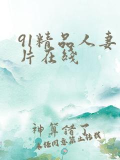 91精品人妻毛片在线