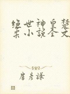 绝世神皇楚枫苏柔小说全文免费阅读
