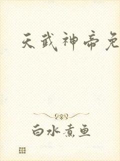 天武神帝免费看