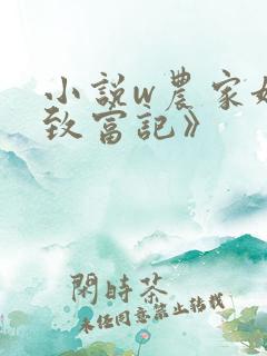 小说w农家娘子致富记》