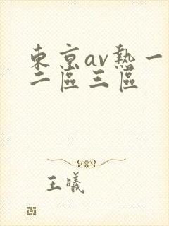 东京av热一区二区三区