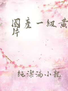 国产一级黄色视片