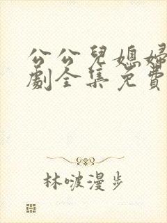 公公儿媳妇电视剧全集免费观看高清