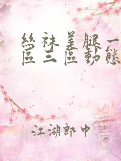 丝袜美腿一区二区三区动态图