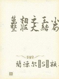 万相之王小说完整版大结局