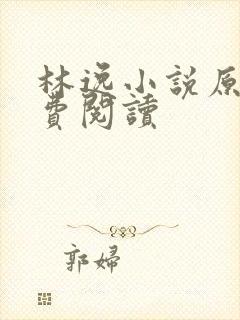 林逸小说原文免费阅读