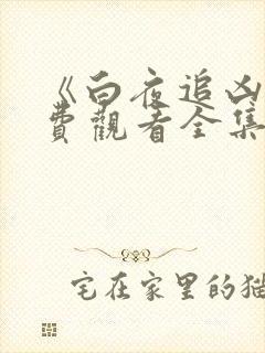 《白夜追凶》免费观看全集