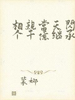 相亲当天闪婚了个千亿继承人