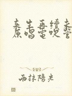 来生再续未了情原唱电吹管