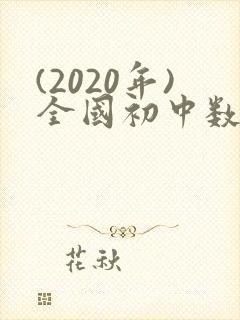 (2020年)全国初中数学竞赛试题及答案