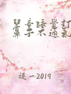 儿童睡觉打呼噜鼻子不通气什么原因