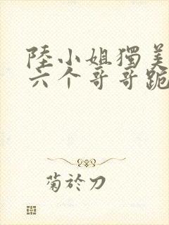 陆小姐独美后,六个哥哥跪求原谅全文免费