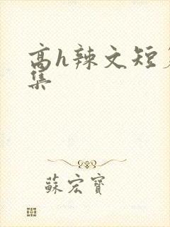 高h辣文短篇合集