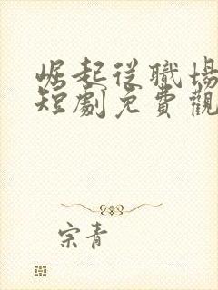 崛起从职场开始短剧免费观看完整版