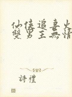 仙侠追妻火葬场双男主无情道