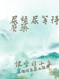 尿频尿等待吃什么药