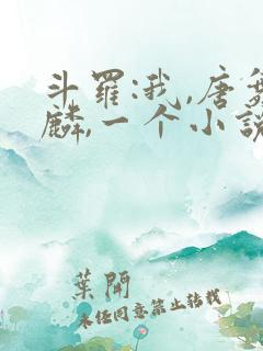 斗罗:我,唐舞麟,一个小说家