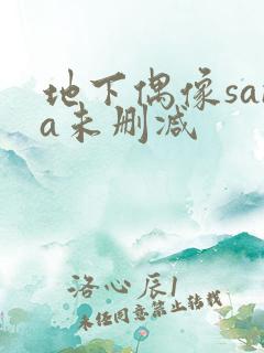 地下偶像sana未删减