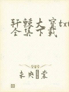 轩辕大宝txt全集下载