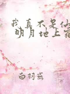 我真不是仙二代 明月地上霜