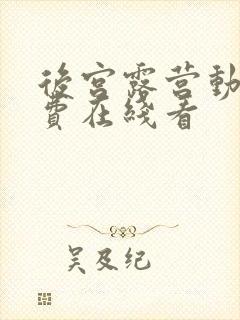 后宫露营动漫免费在线看