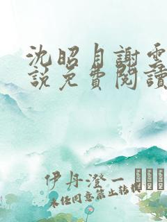 沈昭月谢云湛小说免费阅读最新章节