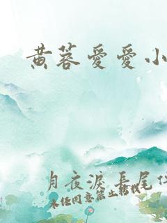 黄蓉爱爱小说