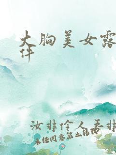 大胸美女露胸软件