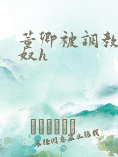 董卿被调教成肉奴h