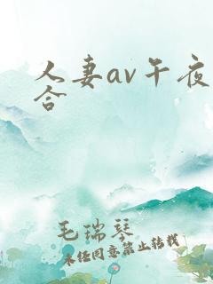 人妻av午夜综合