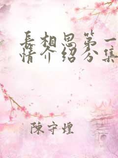 长相思第一季剧情介绍分集介绍