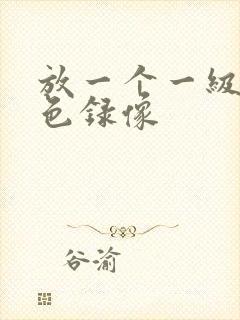 放一个一级的黄色录像