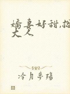 娇妻好甜,总裁大人