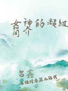 女神的超级赘婿简介