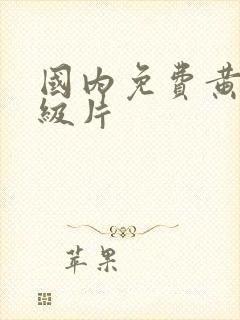 国内免费黄色一级片