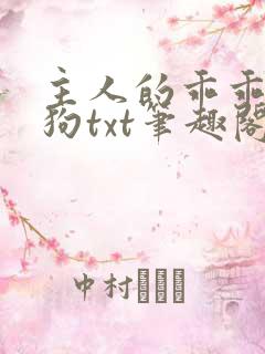主人的乖乖小母狗txt笔趣阁小说