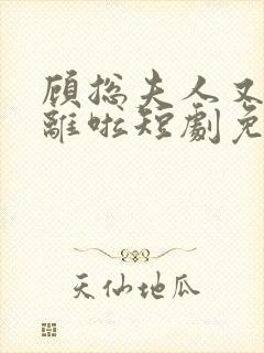 顾总夫人又要和离啦短剧免费观看全集高清