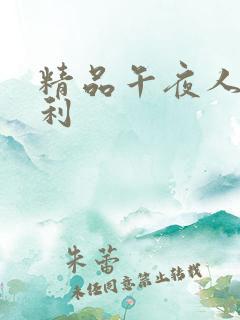 精品午夜人妻福利