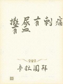 撒尿有刺痛感还有血
