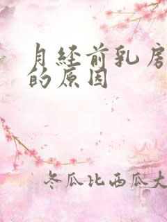 月经前乳房胀痛的原因