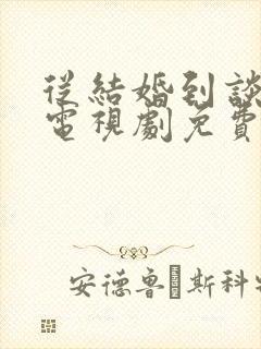 从结婚到谈恋爱电视剧免费观看