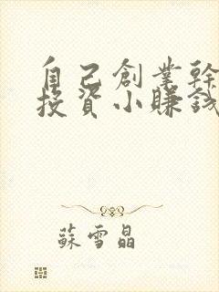 自己创业干什么投资小赚钱多