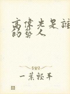 高伟光是谁旗下的艺人