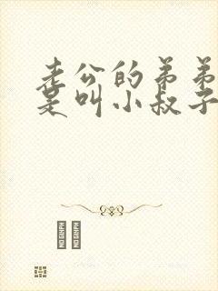 老公的弟弟是不是叫小叔子