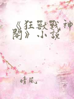 《狂兽战神笔趣阁》小说