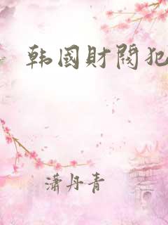 韩国财阀犯罪片