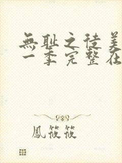 无耻之徒美版第一季完整在线观看